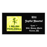 I Relish Pickleball Shirts & Gifts Personalised Photo Card