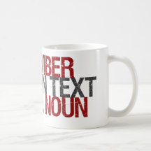 I remember when Text was a Noun Coffee Mug