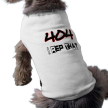 I Rep That 404 Area Code Doggie Tee