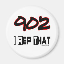 I Rep That 902 Area Code Magnet