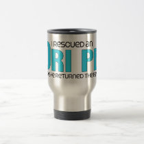 I Rescued an Ori Pei (Female) Dog Adoption Design mugs