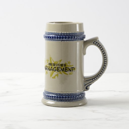 I ROCK THE S#%! - MANAGEMENT COFFEE MUG