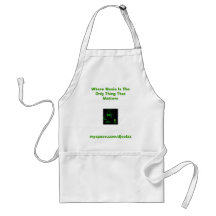 "I Rock WIt DJColzz" Apron