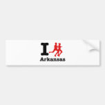 I run Arkansas Bumper Stickers