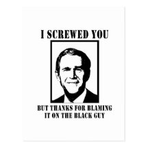 I SCREWED YOU BUT THANKS FOR BLAMING IT ON THE BLA POST CARD