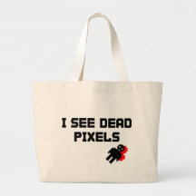 I See Dead Pixels Bags