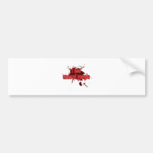 I See Undead People Bumper Sticker