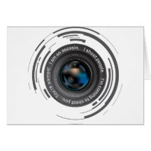 I shoot people greeting cards