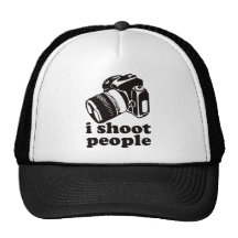 I Shoot People! Mesh Hat