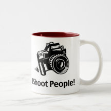 I Shoot People Photographer Mug