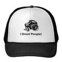 I Shoot People Photographer Trucker Hats