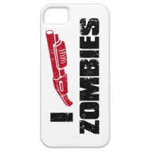 i shotgun zombies iPhone 5 cases