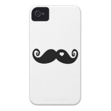 I simply love Moustache iPhone 4 Case-Mate Cases