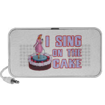 I Sing On The Cake Mp3 Speakers