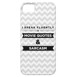 Speak Fluently in Movie Quotes and Sarcasm iPhone 5 Cases