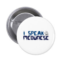 I speak Meownese Pins