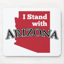 I Stand With Arizona Mouse Pad