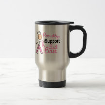 I Support 2nd Base SFT Breast Cancer Coffee Mug