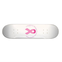 I Support Breast Cancer Awareness Skateboard Decks