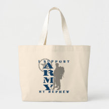 I Support Nephew 2 - ARMY Tote Bags