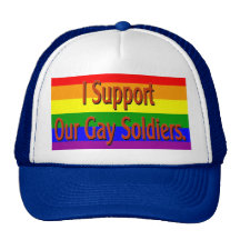 I Support Our Gay Soldiers Trucker Hat