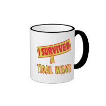 I SURVIVED A TIDAL WAVE MUGS
