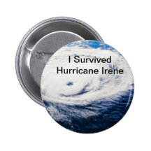 I Survived Hurricane Irene Button