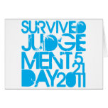 I Survived Judgment Day 2011 Greeting Cards