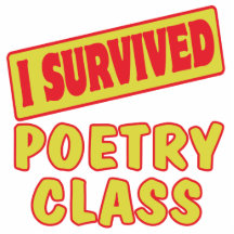 I SURVIVED POETRY CLASS ACRYLIC CUT OUT