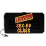 I SURVIVED SEX-ED CLASS PC SPEAKERS