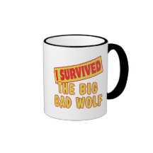 I SURVIVED THE BIG BAD WOLF MUGS