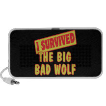 I SURVIVED THE BIG BAD WOLF SPEAKER