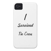 I survived The Circus iPhone 4 Case-Mate Case
