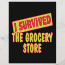I SURVIVED THE GROCERY STORE FLYERS