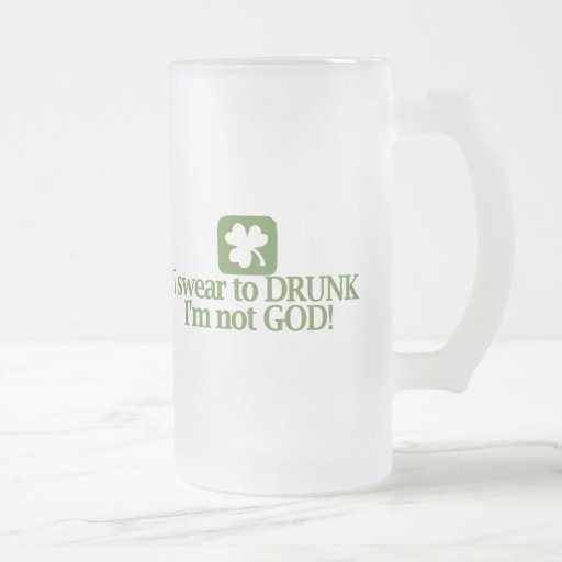 I Swear To Drunk I'm NOT God! Coffee Mug