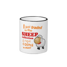 "I Traded in the Sheep Collection" Game Mug