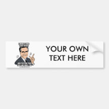 I UNDERSTAND YOUR VIEWS BUMPER STICKERS