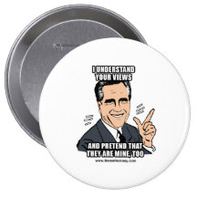 I UNDERSTAND YOUR VIEWS PINBACK BUTTON