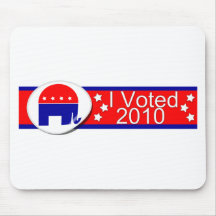 I voted Republican in 2010! Mousepads