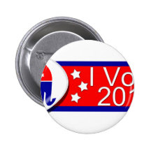 I voted Republican in 2010! Pinback Buttons