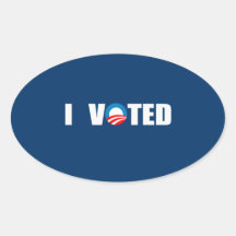 I VOTED STICKER