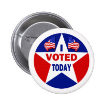 I Voted Today Pin