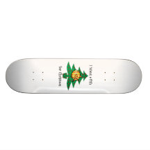 I want a fish for christmas custom skate board