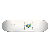 I want a giraffe for Christmas Skate Deck