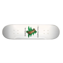 I want a kangaroo for christmas skateboard decks