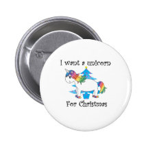 I want a unicorn for Christmas blue christmas tree Pin