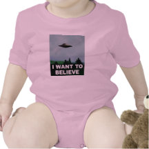 I Want To Believe Bodysuits