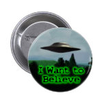I want to believe pinback buttons