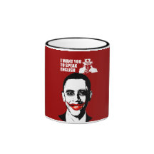 I WANT YOU TO SPEAK ENGLISH 2 COFFEE MUGS