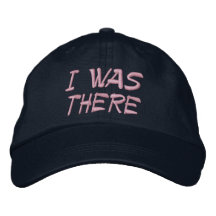 I WAS THERE President  Obama Commemorative Embroidered Hats